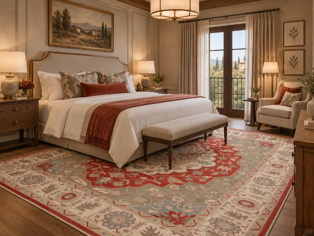 Guest room carpet