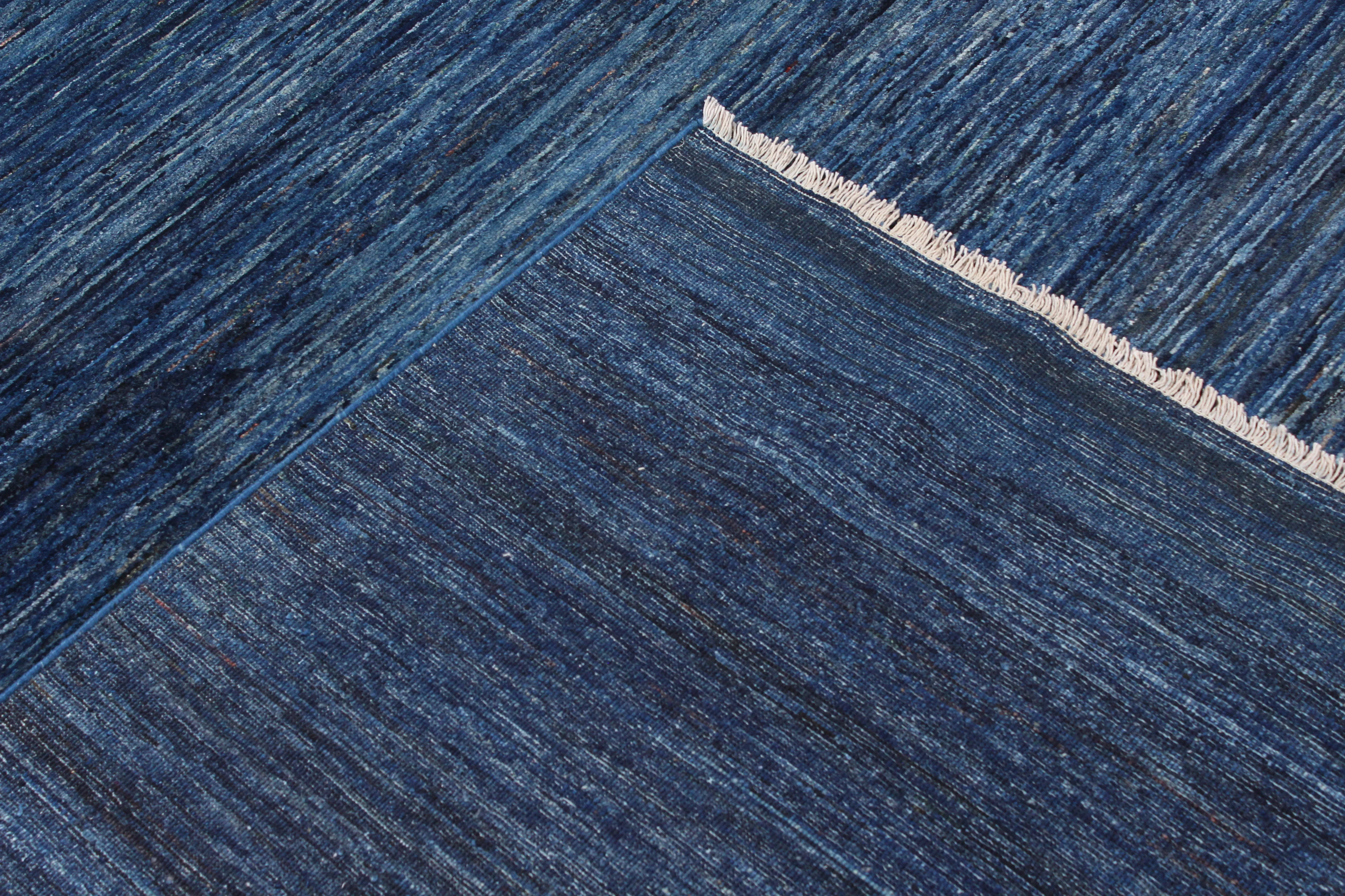 Plain Blue Modern