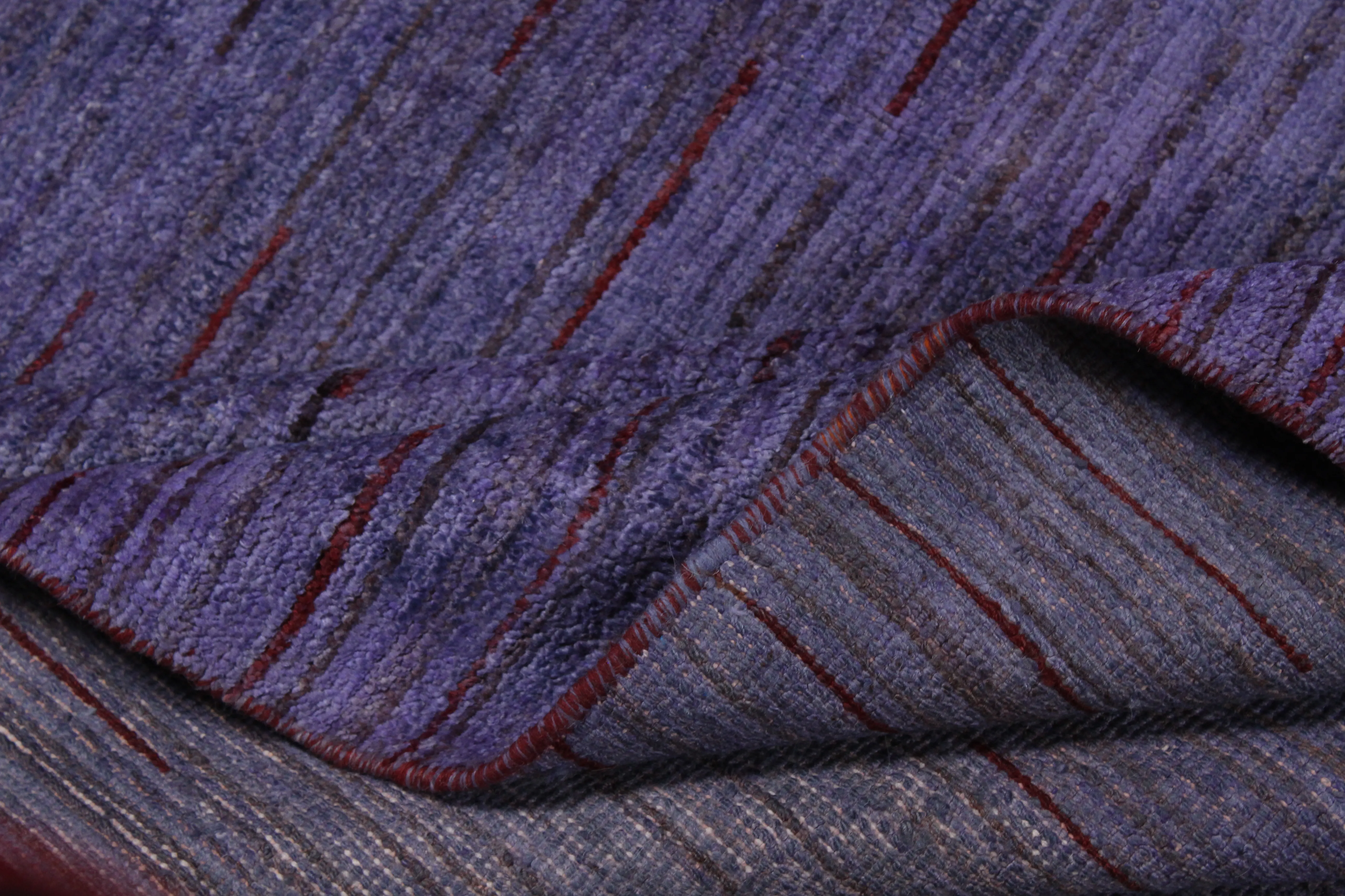 Purple plain modern