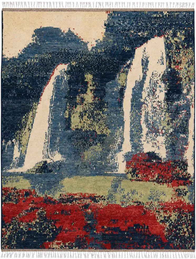Berber Mountain waterfall