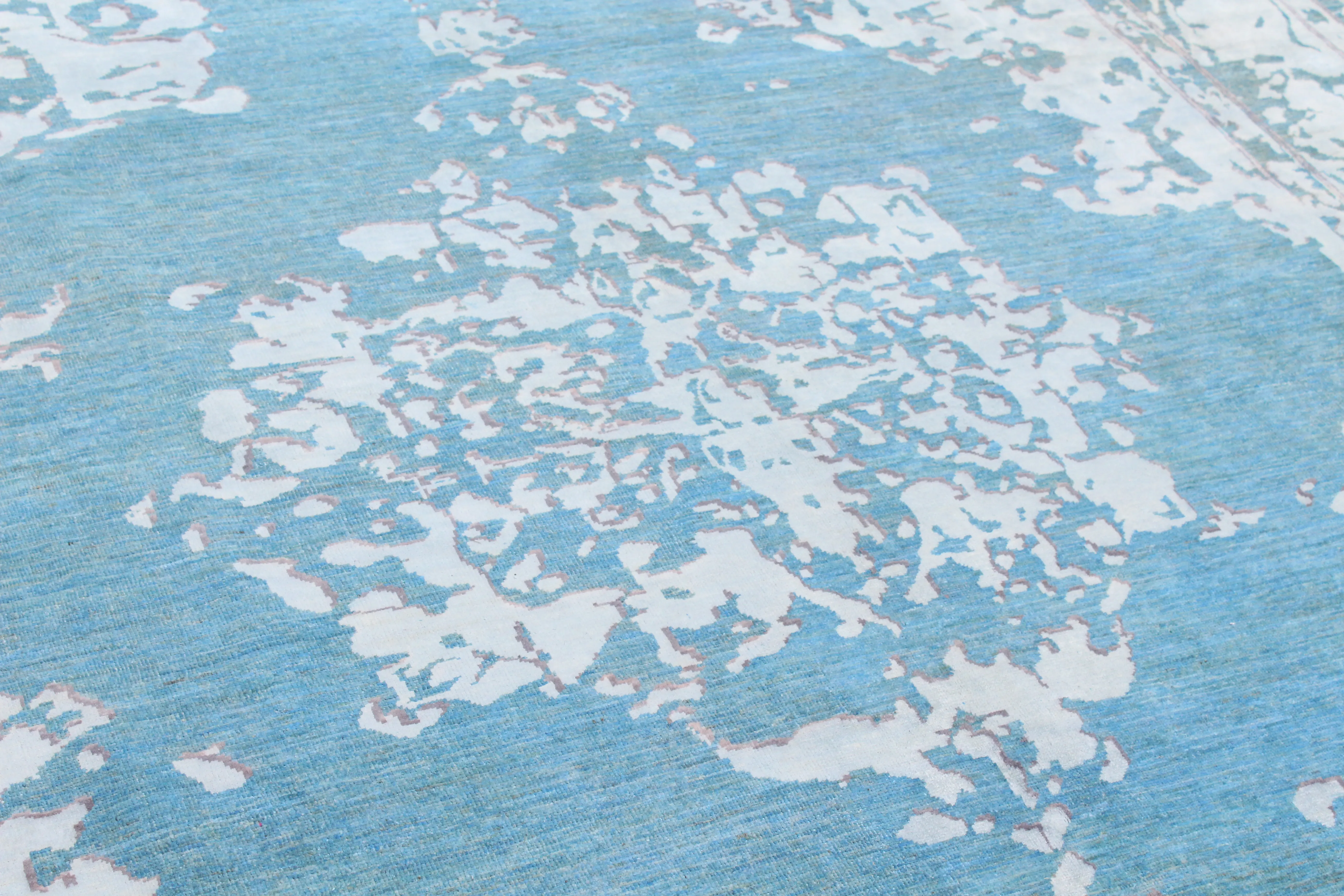 Medallion turquoise Trad Modern