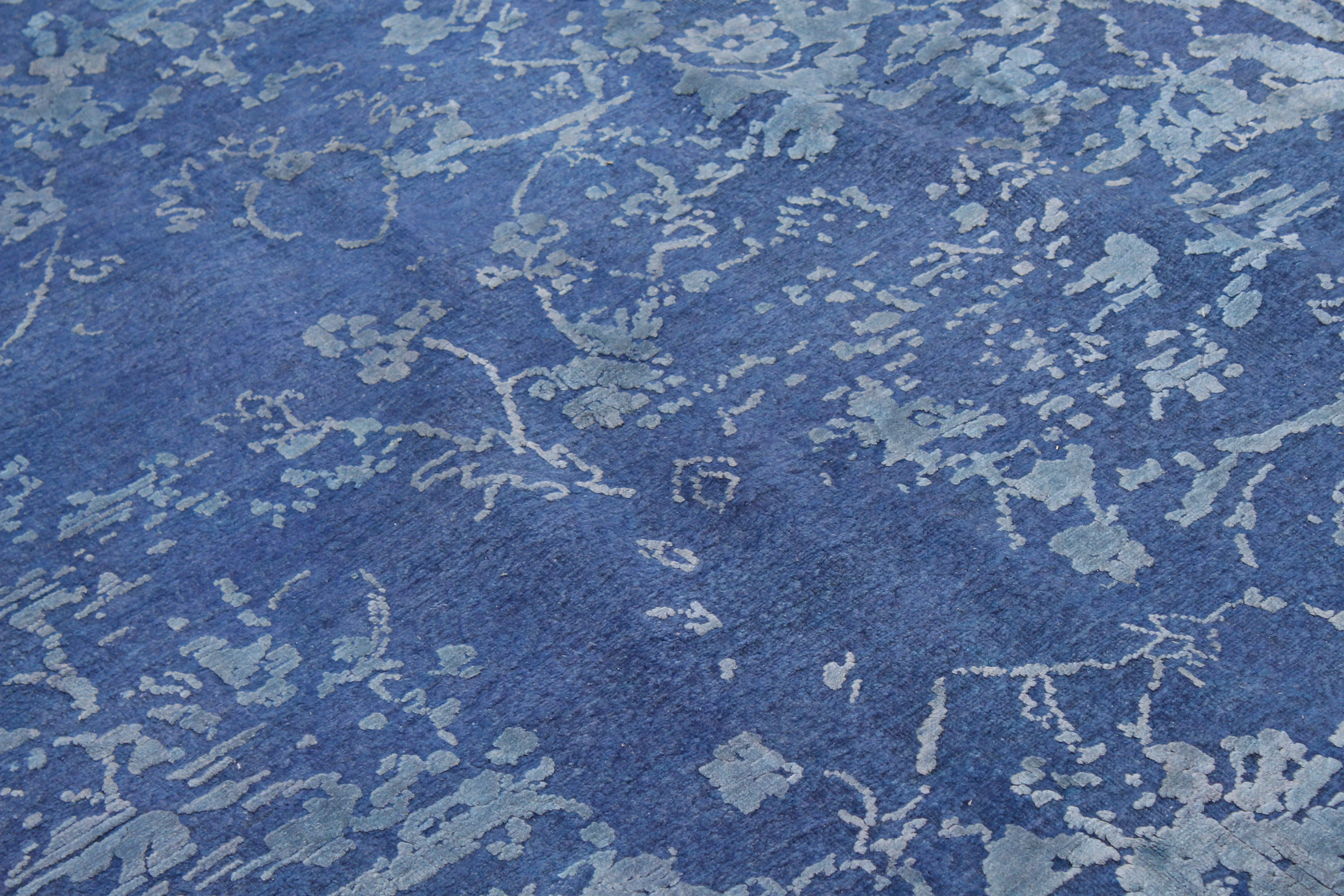 Blue Abstract Mod